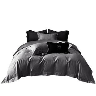 全棉匹马棉提花床上四件套全棉纯棉轻奢高级感主卧室男生2026新款