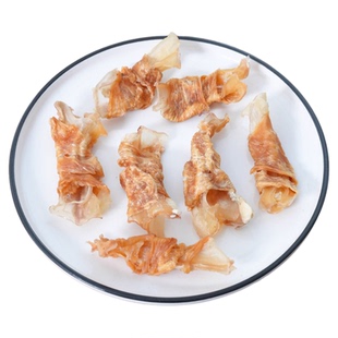 来自小火星小型犬幼犬茶杯犬磨牙洁齿零食鸭肉鸡脆骨含软骨素钙质