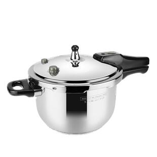 顺发304不锈钢防爆迷你高压锅家用燃气电磁炉通用小型压力锅1-3人