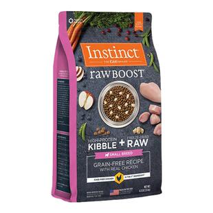 INSTINCT百利狗粮生鲜本能经典无谷生鲜冻干鸡肉蛋白成幼全犬粮