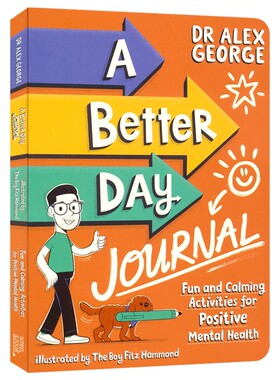A Better Day Journal 美好的一天日记 情绪管理 感恩正念呼吸练习 自信心挑战 积极日常习惯养成 英文原版进口儿童图书