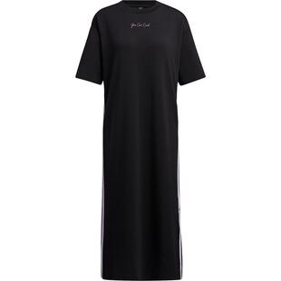 Adidas/阿迪达斯官方 WD DRESS 女子短袖透气运动长裙 H45104