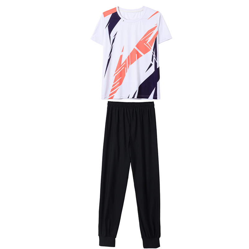 休闲时尚运动服套装女士夏季宽松