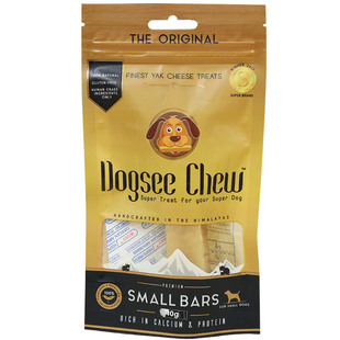 多格仕起司棒狗狗磨牙棒牦牛奶酪芝士棒洁齿补钙耐咬成幼犬狗零食