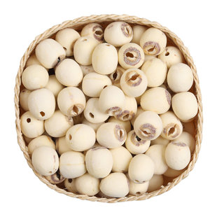 白莲子干货去芯500g莲子新鲜莲子去芯湖南湘潭莲子百合官方旗舰店