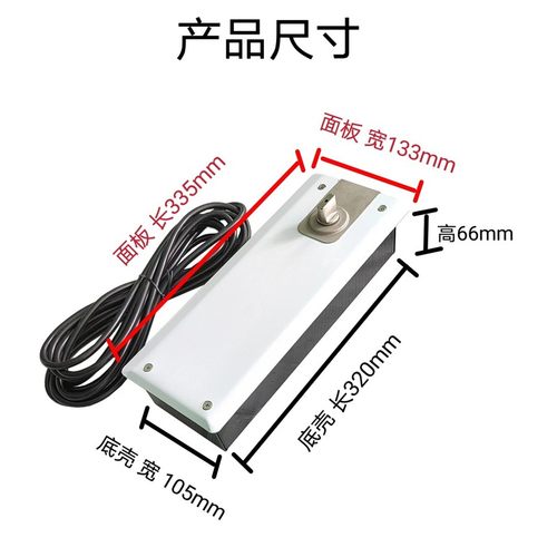 自动感应开门机智能电动地弹簧单双向玻璃门有框门地埋式可一拖二