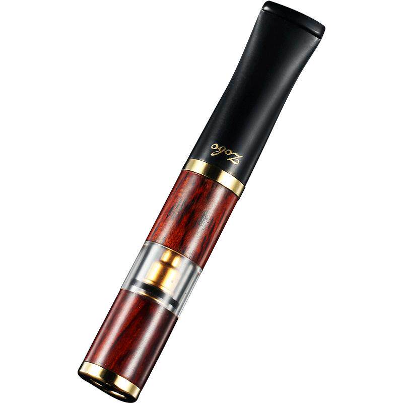 ZOBO正牌檀木烟嘴过滤器可清洗型清肺微孔过滤粗支烟专用净烟器