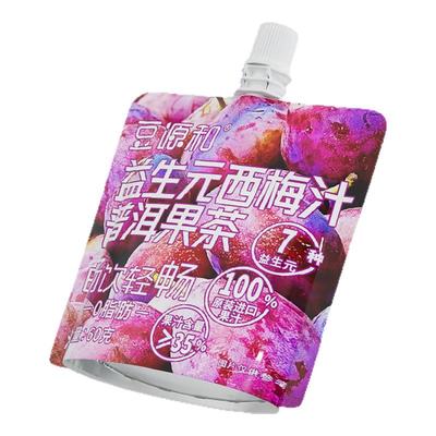 西梅汁益生元浓缩果汁大餐救星排搭0脂肪便西梅饮料60g*7袋