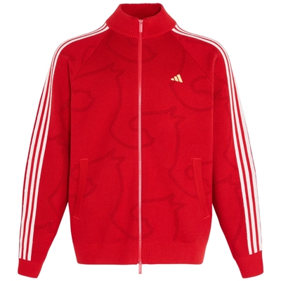 adidas阿迪达斯男子马年限定CNY新年款运动休闲夹克外套KE4062