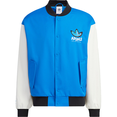 阿迪达斯男女立领运动夹克