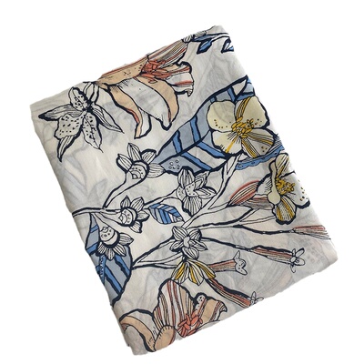 纯棉平纹印花床单睡单