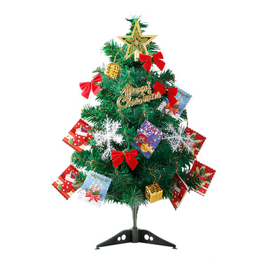 圣诞节装饰品圣诞树2025新款桌面小型摆件diy迷你套餐包ins高级感