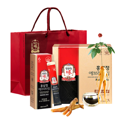 正官庄6年根高丽参液10ml*30包*2