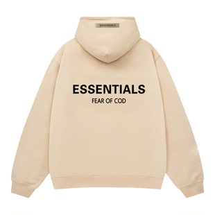 【一折专区】百万畅销丨ESSENTIALS MOVIE官方丨酒红色连帽卫衣