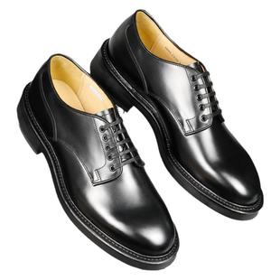 REGAL丽格T83C系带圆头日系复古固特异男士商务休闲皮鞋德比鞋