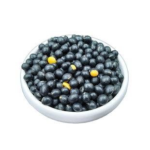 东北黄心黑豆黄芯生的农家新货五谷杂粮打豆浆专用