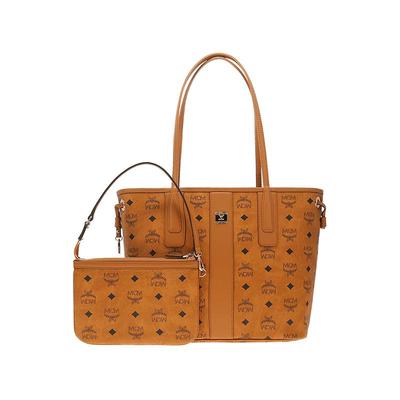 【自营】MCM小号\中号双面子母托特包购物包日常通勤情人节礼物