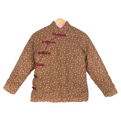 女士手工纯棉花加厚保暖棉袄棉衣