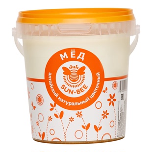 Sun-Bee阿尔泰成熟蜂蜜向日葵蜜1000克 哈萨克斯坦东哈州原装进口