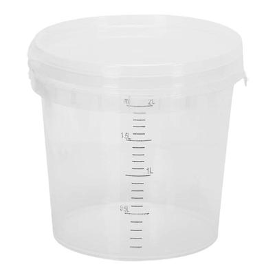 老面发酵桶食品级带刻度发面桶商用透明医用级尿蛋白定量塑料桶盖