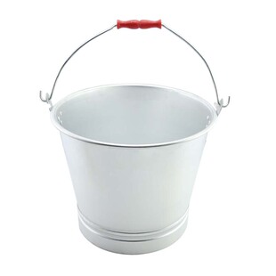 防爆铝桶加厚提水桶石油石化用10升15升20升铝手提式消防桶红色