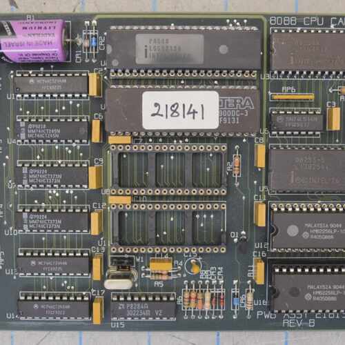 218131 / PWB ASSY 8088 CPU 版本 2 / AXCELIS 技术