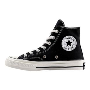 Converse匡威1970s高帮低经典款三星标帆布鞋黑色162050C 162058C