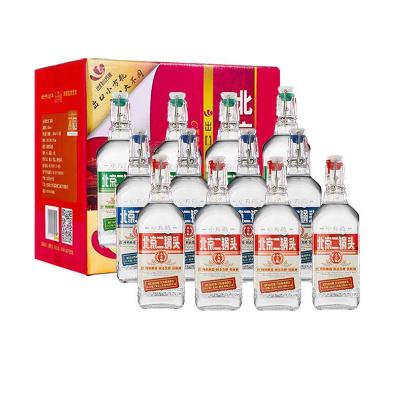 出口小方瓶牌42度经典500ml*12瓶