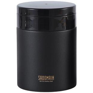 仙德曼大口径保温饭盒不锈钢便当盒宽口便携上班族小巧早餐杯