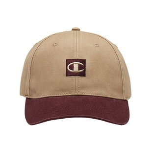 Champion冠军棒球帽2026春季新款红色鸭舌帽男女潮流休闲运动帽