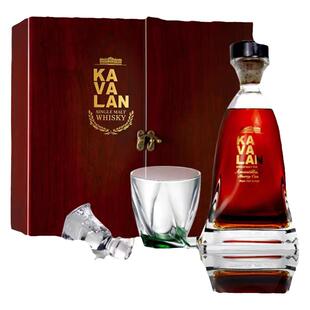 金车KAVALAN噶玛兰 尊酿Amontillado雪莉桶威士忌 水晶瓶 950ML