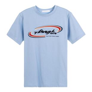 YCH春夏女士设计师品牌休闲风短袖圆领T恤银泰百货精品 301574