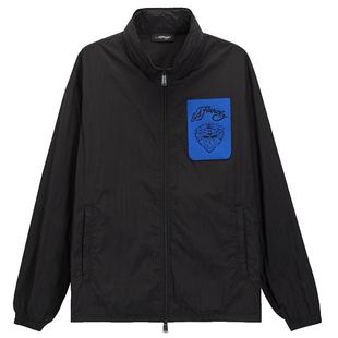 Ed Hardy埃德哈迪秋季新款经典绣花虎头logo男士休闲夹克外套