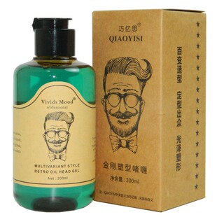 巧忆思金刚塑型啫喱复古油头膏发油啫喱膏强力定型大背头潮男油头
