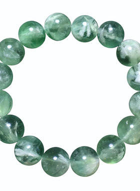 天然萤石刻面手链饰品送礼物情侣