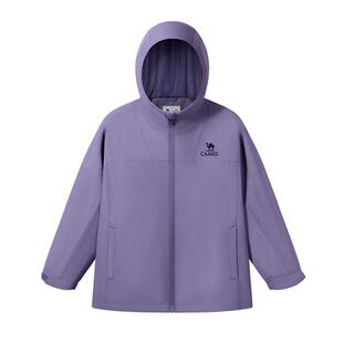 【小铠甲】骆驼儿童冲锋衣三合一防水户外女童滑雪服男童加绒外套