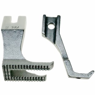 0303同步车双边带齿压脚工业缝纫机配件U192U193DY车厚料开叉压脚