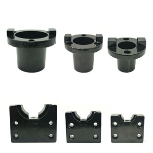 BT卸刀座圆形铝座 BT30锁刀座配件 BT40方形铝块 BT50拆刀座