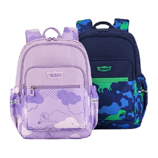 卡拉羊小学生儿童背包一年级减负轻自重女童双肩包男童