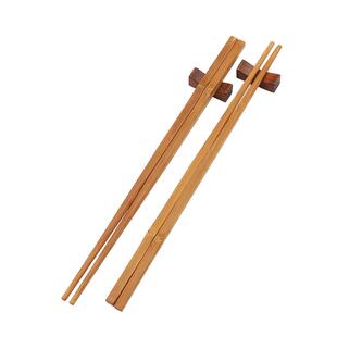 天然竹筷子加长火锅面馆专用筷商用定制老式方头防滑手工竹节筷子