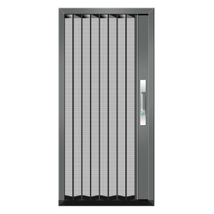 金刚网折叠纱门防蚊推拉式纱窗门金钢网防猫防鼠防盗伸缩隐形沙门