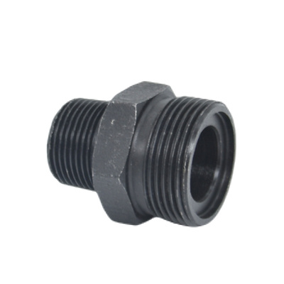 液压对丝外螺纹高压油管接头变径