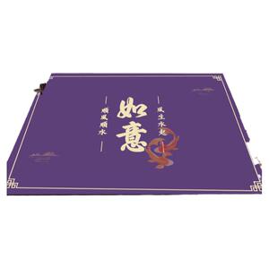 九紫离火门口地垫紫色入户地毯紫气东来进门脚垫出入平安发财垫子