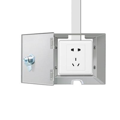 深度95mm带锁防盗盒鎏正厂家直销