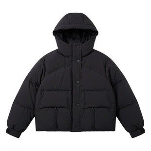 雪中飞2025秋冬新款羽绒服女式短款连帽高品质小个子可爱外套时尚