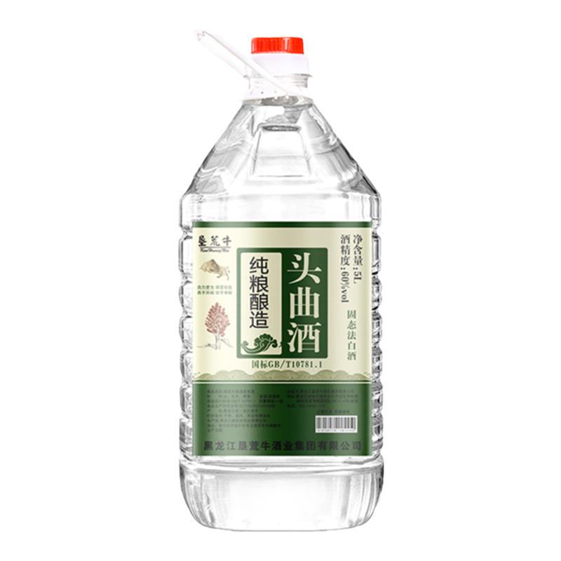 垦荒牛5L60度纯粮头曲酒