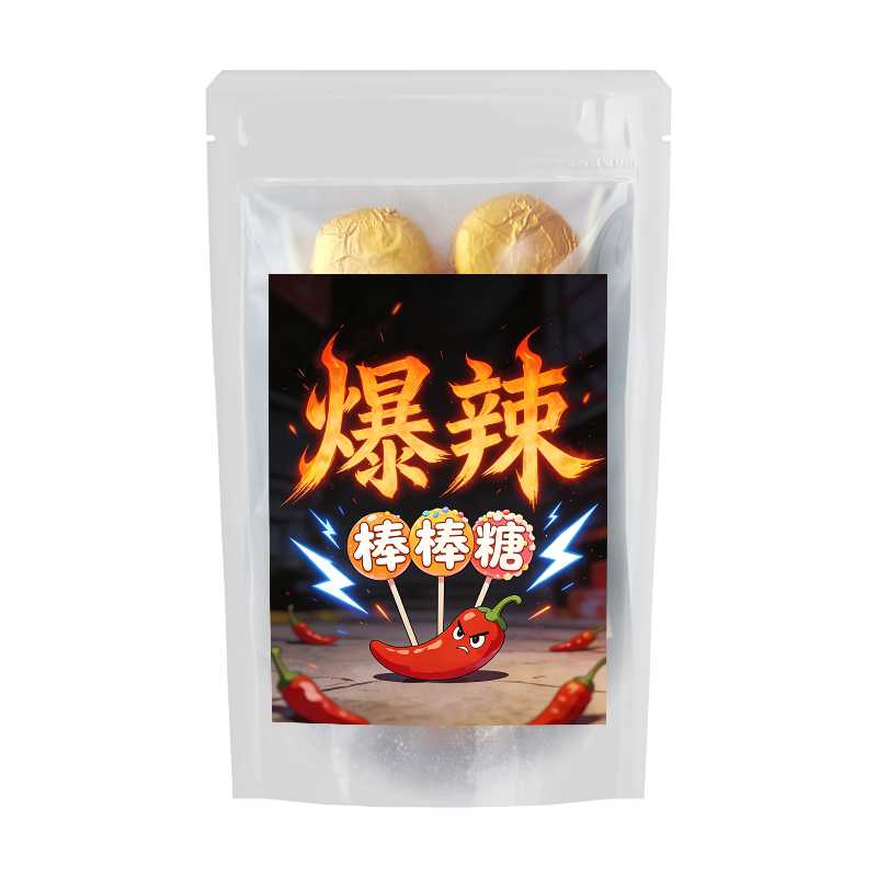官方正品爆辣棒棒糖死神魔鬼辣地狱之火超变态辣古怪整蛊骗人的糖
