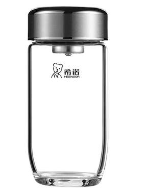希诺旗舰店官方正品单层玻璃杯