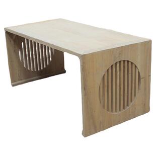 实木书桌茶桌新中式免漆太阳书画桌国学桌老榆木白茬白胚白坯家具