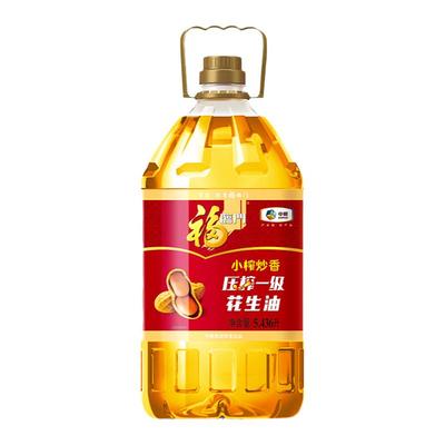 福临门小榨工艺花生油5.43L